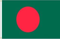 BANGLADESH LARGE 3' X 5' FEET COUNTRY FLAG BANNER .. NEW AND IN A PACKAGE