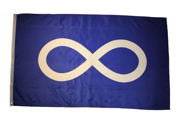 METIS First Nations BLUE 3' X 5' Feet FLAG BANNER