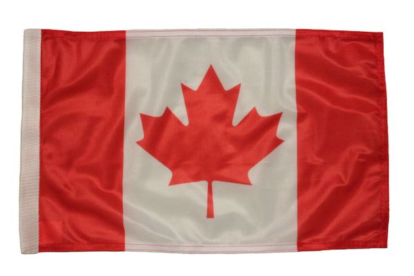 CANADA Country 12" x 18" Inch CAR FLAG BANNER Without Pole