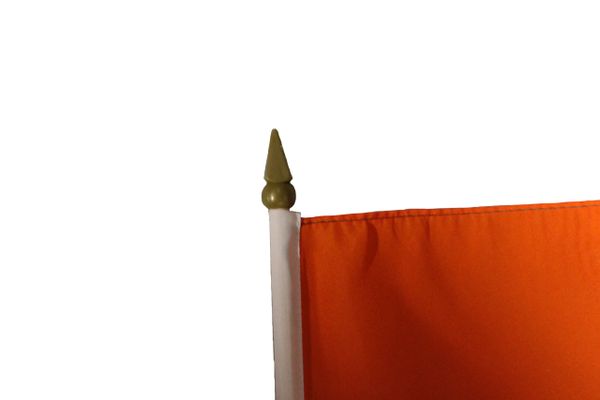 IVORY COAST COTE D' IVORE 12" X 18" Inch Country STICK FLAG BANNER On 2 Foot Wooden STICK