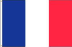 FRANCE LARGE 3' X 5' FEET COUNTRY FLAG BANNER .. NEW AND IN A PACKAGE