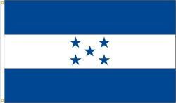 HONDURAS LARGE 3' X 5' FEET COUNTRY FLAG BANNER .. NEW AND IN A PACKAGE