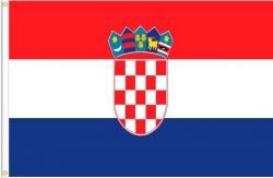 CROATIA LARGE 3' X 5' FEET COUNTRY FLAG BANNER .. NEW AND IN A PACKAGE