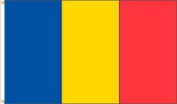 ROMANIA LARGE 3' X 5' FEET COUNTRY FLAG BANNER .. NEW AND IN A PACKAGE