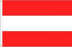 AUSTRIA LARGE 3' X 5' FEET COUNTRY FLAG BANNER .. NEW AND IN A PACKAGE