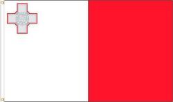 MALTA LARGE 3' X 5' FEET COUNTRY FLAG BANNER .. NEW AND IN A PACKAGE