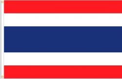 THAILAND LARGE 3' X 5' FEET COUNTRY FLAG BANNER .. NEW AND IN A PACKAGE