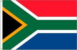 SOUTH AFRICA LARGE 3' X 5' FEET COUNTRY FLAG BANNER .. NEW AND IN A PACKAGE