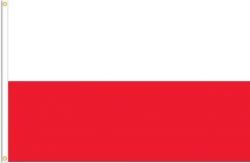 POLAND LARGE 3' X 5' FEET COUNTRY FLAG BANNER .. NEW AND IN A PACKAGE