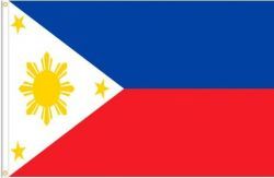 PHILIPPINES LARGE 3' X 5' FEET COUNTRY FLAG BANNER .. NEW AND IN A PACKAGE