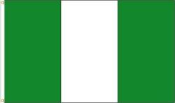 NIGERIA LARGE 3' X 5' FEET COUNTRY FLAG BANNER .. NEW AND IN A PACKAGE