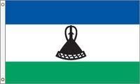 LESOTHO LARGE 3' X 5' FEET COUNTRY FLAG BANNER .. NEW AND IN A PACKAGE
