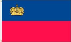 LIECHTENSTEIN LARGE 3' X 5' FEET COUNTRY FLAG BANNER .. NEW AND IN A PACKAGE