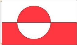 GREENLAND 3' X 5' FEET COUNTRY FLAG BANNER .. NEW AND IN A PACKAGE