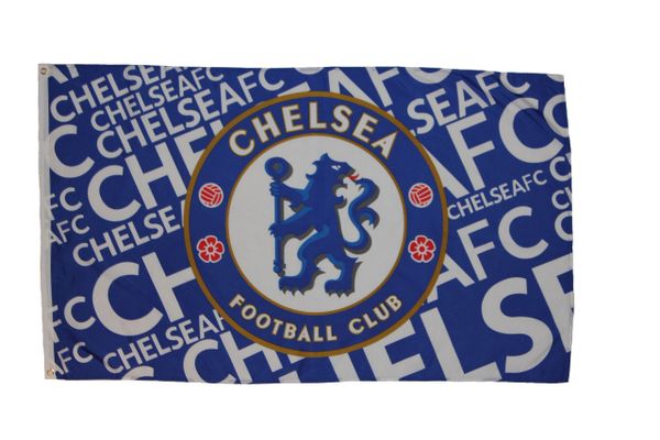 CHELSEA 3' X 5' FEET FIFA SOCCER WORLD CUP FLAG BANNER .. NEW AND IN A PACKAGE