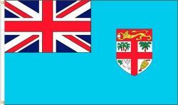 FIJI LARGE 3' X 5' FEET COUNTRY FLAG BANNER .. NEW AND IN A PACKAGE