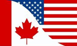 CANADA - USA LARGE 3' X 5' FEET COUNTRY FLAG BANNER .. NEW AND IN A PACKAGE