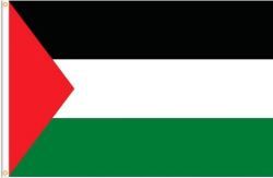 PALESTINE LARGE 3' X 5' FEET COUNTRY FLAG BANNER .. NEW AND IN A PACKAGE