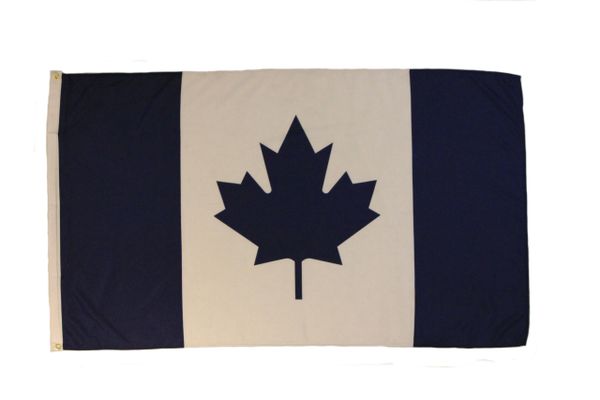 CANADA BLUE LARGE 3' X 5' FEET COUNTRY FLAG BANNER .. NEW AND IN A PACKAGE