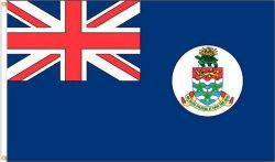 CAYMAN ISLANDS LARGE 3' X 5' FEET COUNTRY FLAG BANNER .. NEW AND IN A PACKAGE