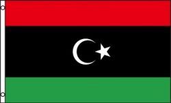LIBYA LARGE 3' X 5' FEET COUNTRY FLAG BANNER .. NEW AND IN A PACKAGE