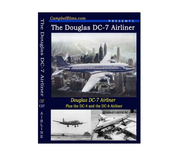 Douglas DC-7, DC-6, DC-4 - Large 4 engine Airliners