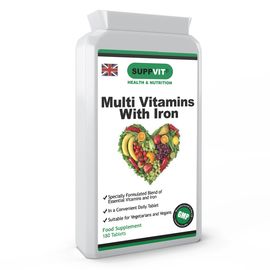 SUPPVIT Multi Vitamins with Iron