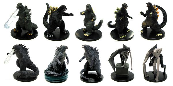 mini godzilla figures