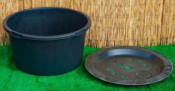 PEBBLE POOL HEAVY DUTY GARDEN WATER FEATURE SUMP 66cm | egardenshop Ajb