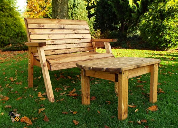 Chunky best sale garden table