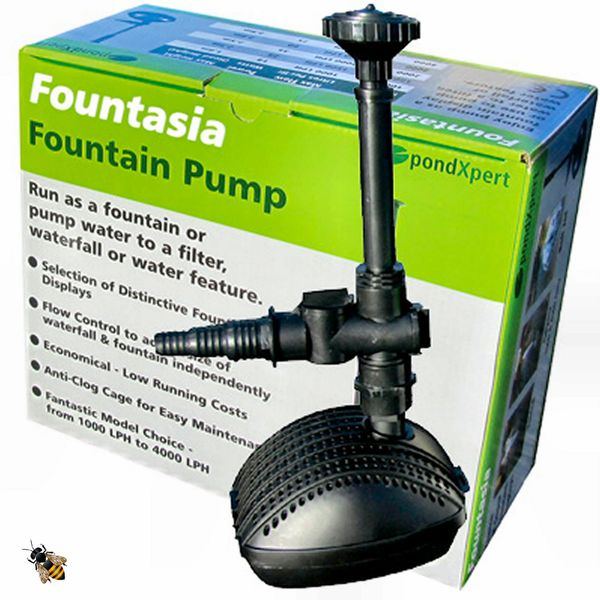 Garden Pond Pump 1000ltr Fountain Waterfall Filter 10m Cable Pondxpert Koi Water