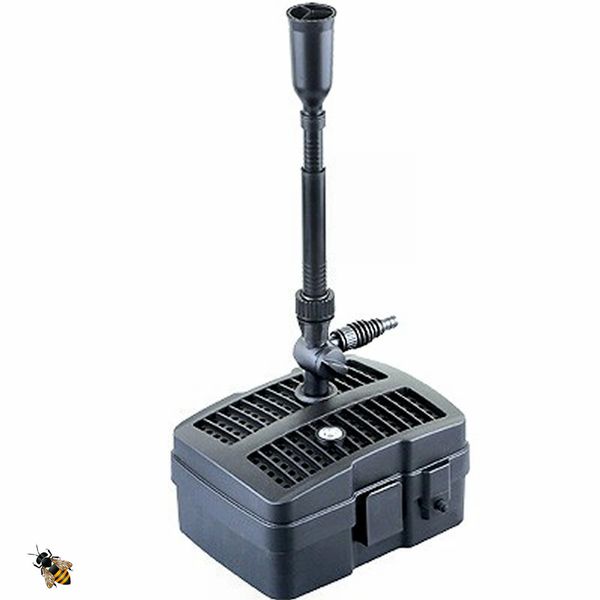 Triple Action 2000 Garden Pond Pump Fountain Filter and UV All in One Pondxpert