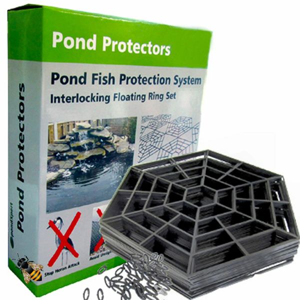 Pond Protector Floating Cover Net Water Fish Guard Grid Cats Heron
