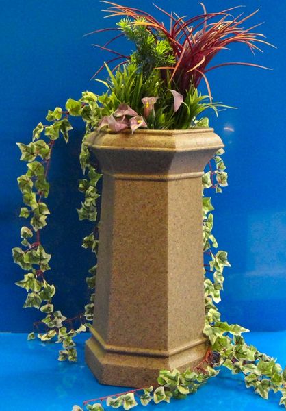 Chimney Pot Garden Planter Patio Flower Tub Sandstone Colour