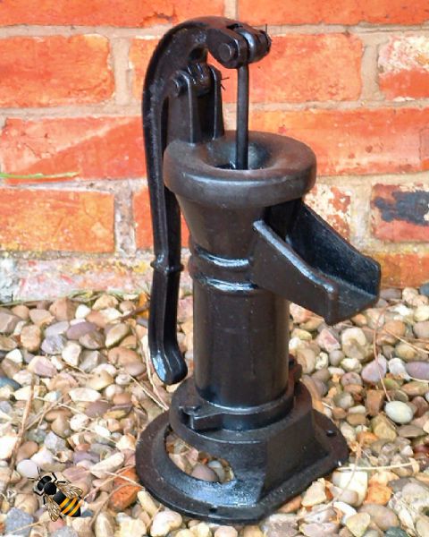 Hand Water Pump Working Cast Iron Pitcher or Garden Ornament