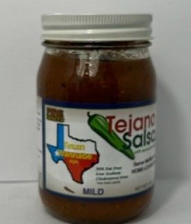 Tejano Salsa FIRE ROASTED MILD 16 oz.