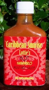 Caribbean Sunrise Habanero Mustard Hot Sauce