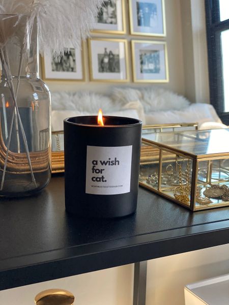 Hand Poured small batch soy candle custom candle wish candle