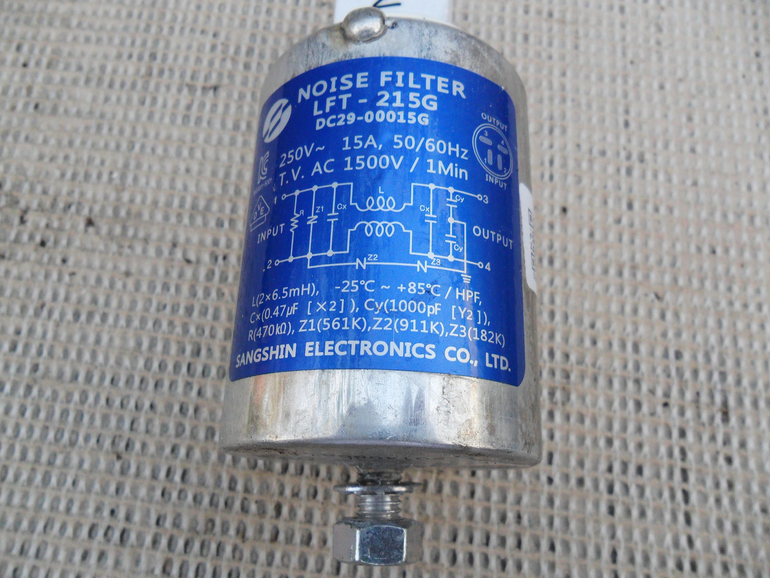 Samsung Washer Noise Filter DC29-00013B LFT-215G-1. 20% OFF SALE