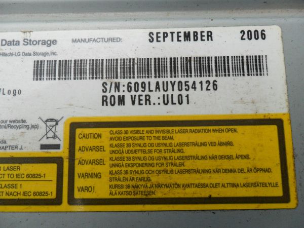 Lg Gsa H12n Super Multi Disk Drive Dvdrw R Dl Dvd Ram 1 Appliancespareparts Mysimplestore Com