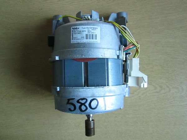 MOTOR LAVADORA AEG, ELECTROLUX, RECAMBIO ORIGINAL, POLEA 26 MM, 645424098