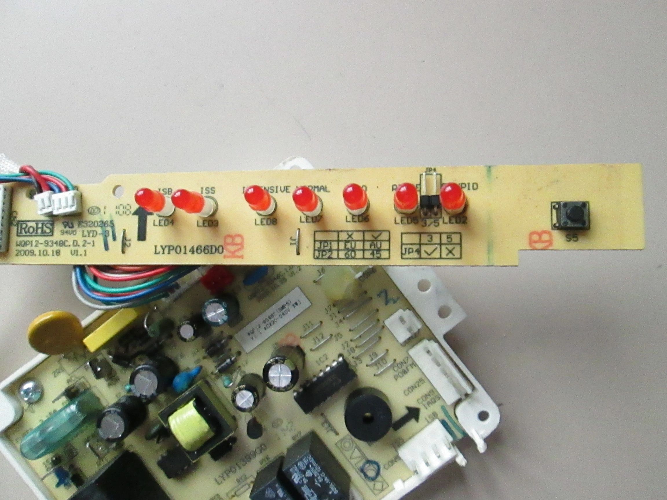 Geschirrspüler Control Board WQP12-7601S.D.1-1 - Ersatzteil PCB