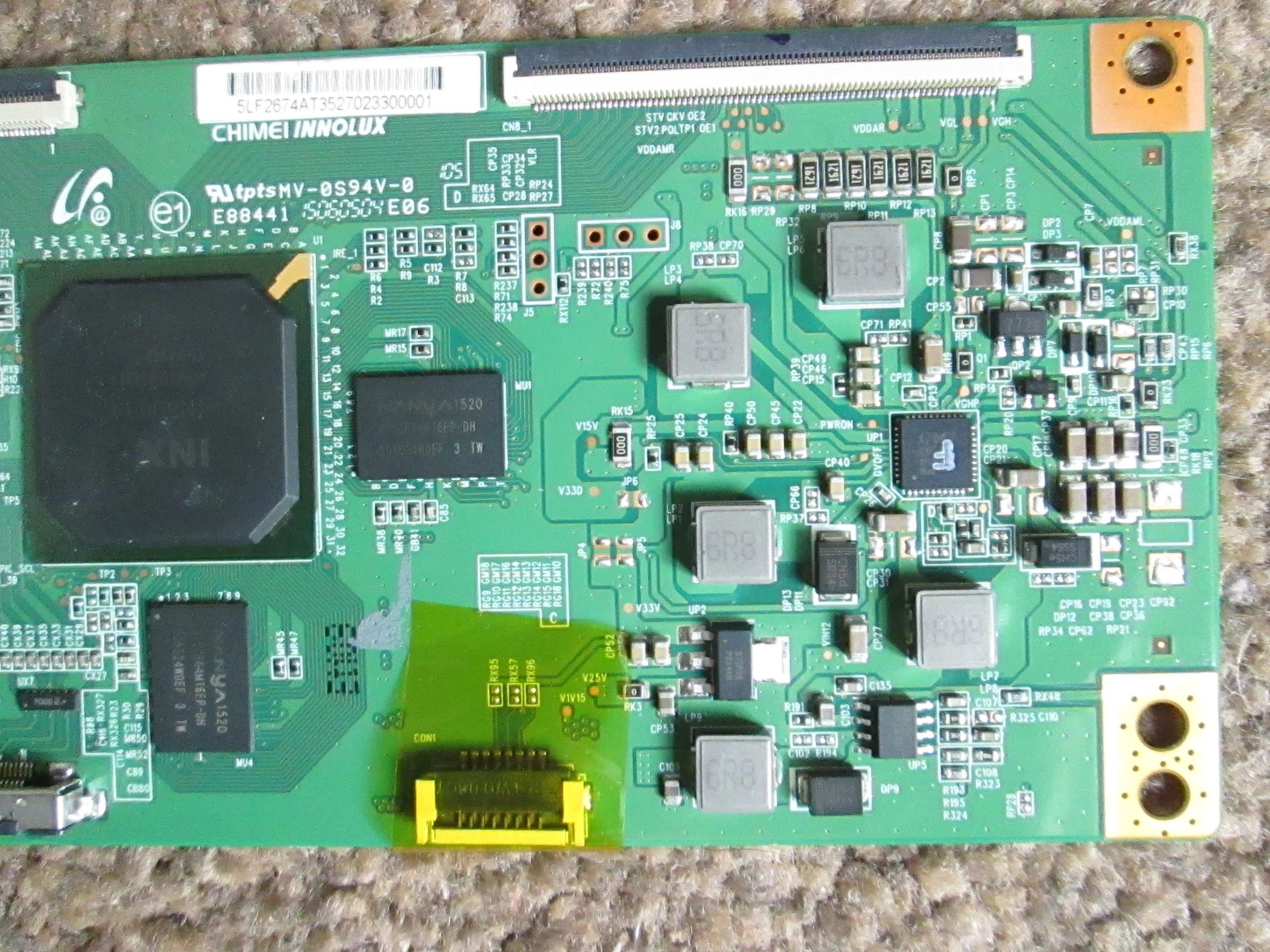 INNOLUX TCON BOARD FOR PHILIPS BUDGET RANGE T.MSD 50PUT6400/12,5l ...