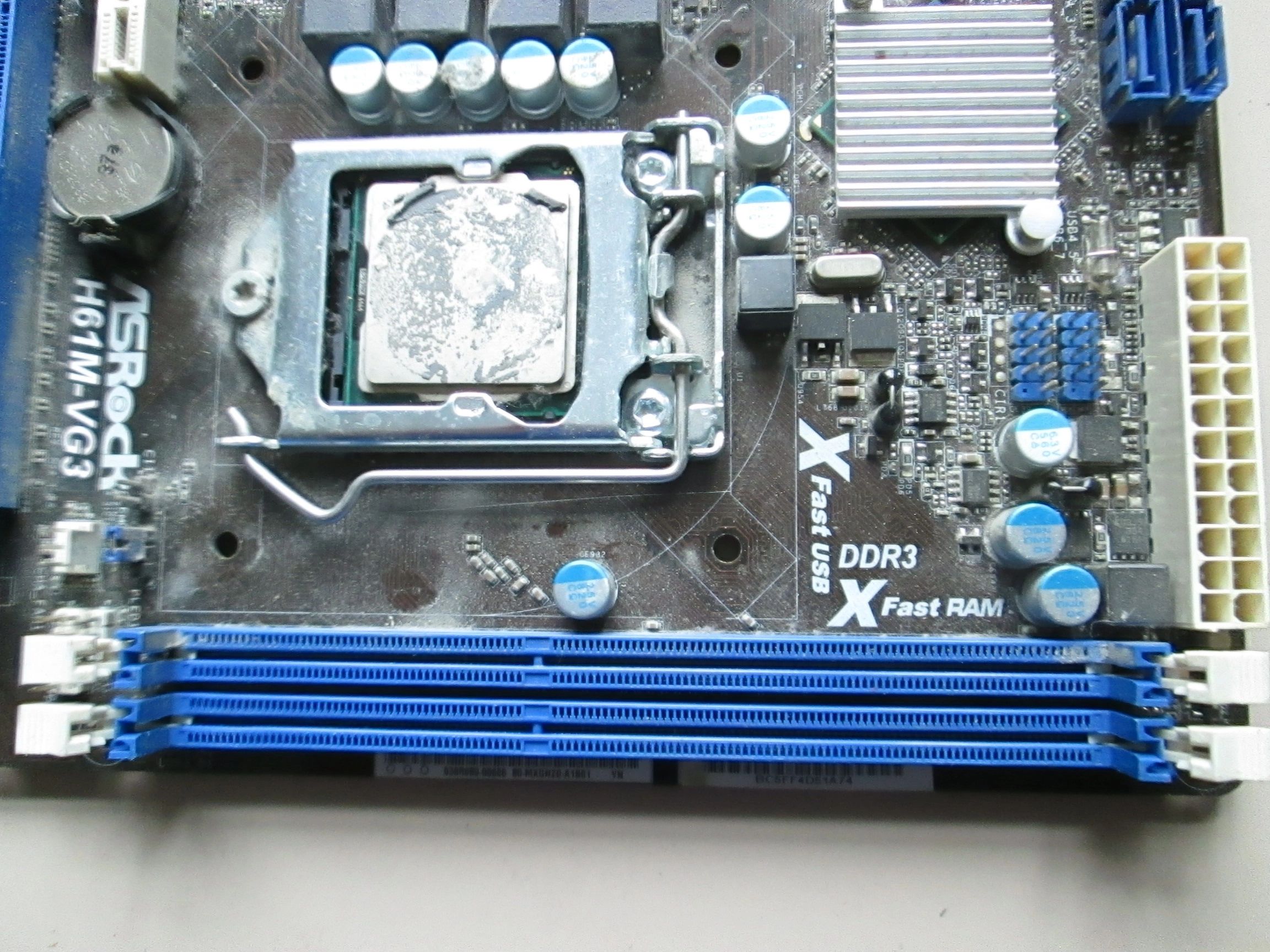 Asrock h61m vg3 подключение