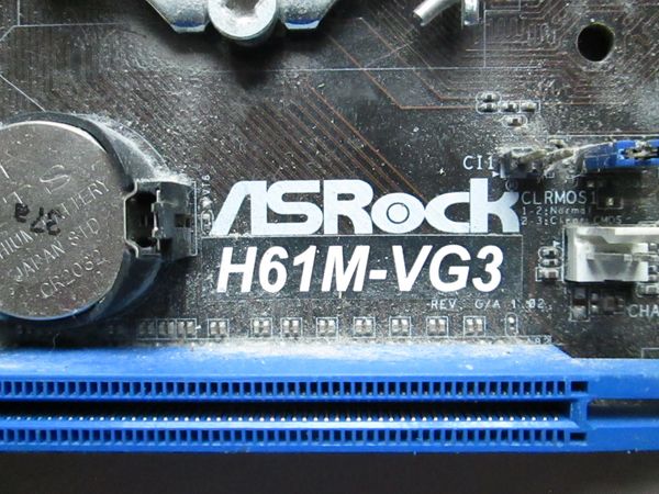 Asrock h61m vg3 не запускается