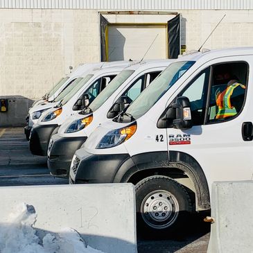 Sigma-Q Logistics - Fleet of delivery drivers
