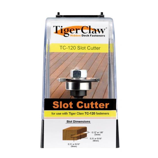 Tiger claw slot cutter tc120