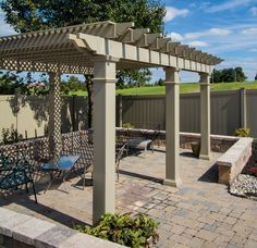 Clay Classic Free Standing Vinyl Pergola Kit starting at