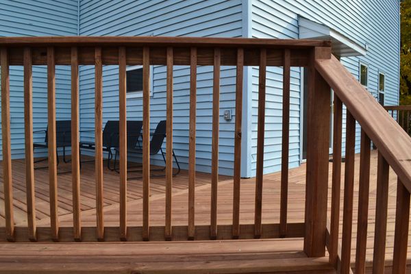 Northern KDAT Decking 2x2x42" BRE Spindle (Kiln Dried after treatment) above ground (UC3B)
