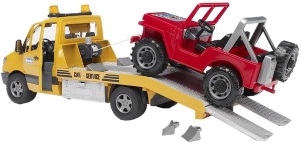 Bruder tow truck on sale